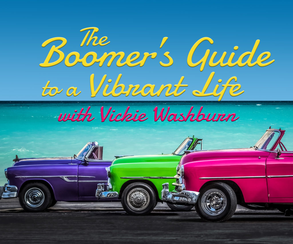 Cover graphic for The Boomer's Guide to a Vibrant Life
